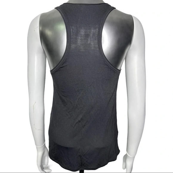 Temperance Boho Tank Top Sequin Beading  Grey Gold Size Small - Picture 3 of 5